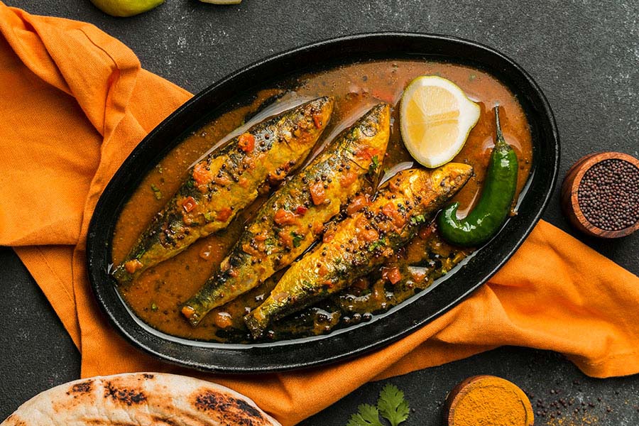 Indische Fisch-Spezialitäten